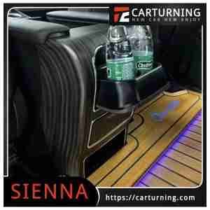 Toyota Sienna Armrest Box Armrest box rear cover (including flip up water cup holder).002