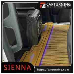 Toyota Sienna Armrest Box Armrest box rear cover (including flip up water cup holder).004