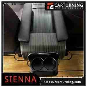 Toyota Sienna Armrest Box Armrest box rear cover (including flip up water cup holder).005