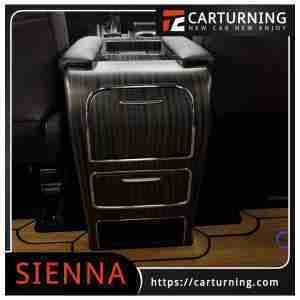 Toyota Sienna Armrest Box Armrest box rear cover (including flip up water cup holder).007