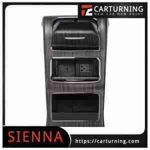 Toyota Sienna Armrest Box Armrest box rear cover (including flip up water cup holder).008