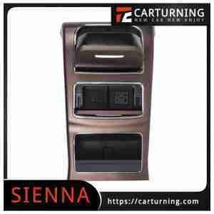 Toyota Sienna Armrest Box Armrest box rear cover (including flip up water cup holder).010