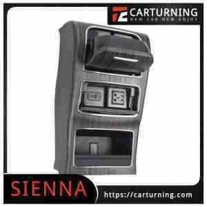 Toyota Sienna Armrest Box Armrest box rear cover (including flip up water cup holder).015