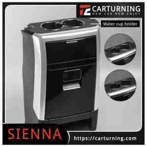 Toyota Sienna Armrest Box Reversible water cup holder.003