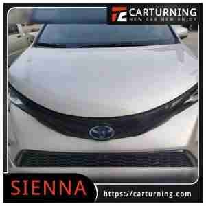 Toyota Sienna Body Kit Mesh grill insert black pearl 4 piece set.004
