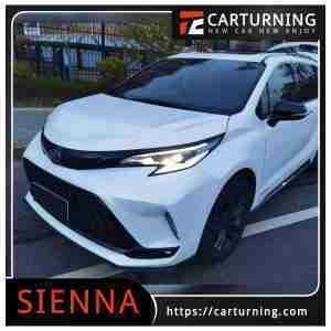 Toyota Sienna Body Kit Mesh grill insert black pearl 4 piece set.005