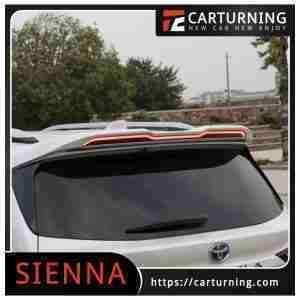 Toyota Sienna Body Kit Rear Spoiler With LED Lights.005