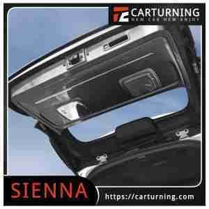 Toyota Sienna Interior Accessories Tailgate guard (carbon fiber texture).001