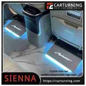 Toyota Sienna Pedal Crystal mid row pedals.002