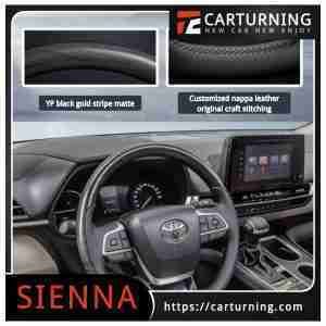 Toyota Sienna Steering Wheel Mahogany model.006