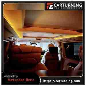 Benz V Class:Vito Ambient light Ceiling double pole atmosphere light (64 colors) 4