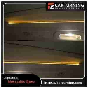 Benz V Class:Vito Ambient light Ceiling double pole atmosphere light (64 colors) 6