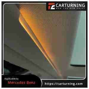 Benz V Class:Vito Ambient light Ceiling double pole atmosphere light (64 colors) 7