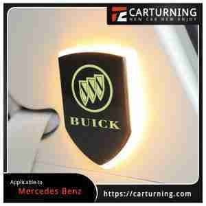 Benz V Class:Vito Ambient light Shield shaped wall lamp (customizable LOGO) 2