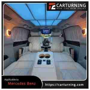 Benz V Class:Vito Ambient light Shield shaped wall lamp (customizable LOGO) 5