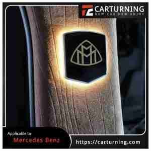Benz V Class:Vito Ambient light Shield shaped wall lamp (customizable LOGO) 9