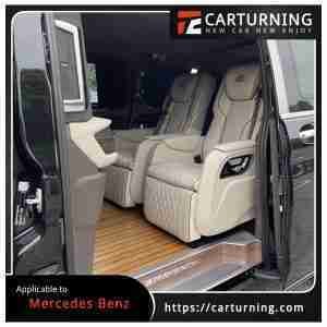 Benz V Class:Vito Pedal LED Wood style 5