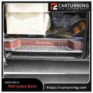 Benz V Class:Vito Pedal Stainless Steel Wood Grain 3