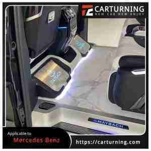 Benz V Class:Vito Pedal Storage box model (stainless steel) 4