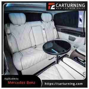 Benz V Class:Vito Table Small round table:small square table in the car 3