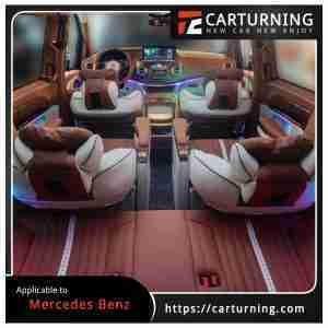 Benz V Class:Vito ambient light Colorful Style Car Interior Ambient Lighting 5