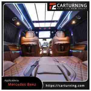 Benz V Class:Vito headliner Eight square grid ceiling lamp (special model for high ceilings) 4