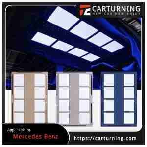 Benz V Class:Vito headliner Time Tunnel Style Primer Roof Lamp 2