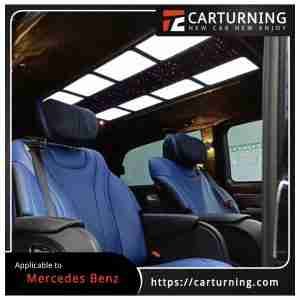 Benz V Class:Vito headliner Time Tunnel Style Primer Roof Lamp 8