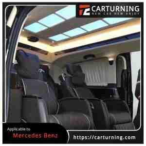 Benz V Class:Vito headliner Time Tunnel Style Primer Roof Lamp 9