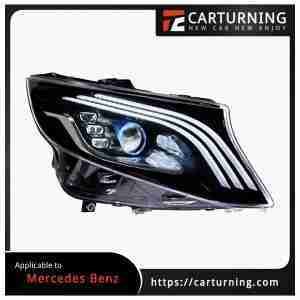 Benz V Class:Vito other Accessories Maybach Style Full LED Headlights 3