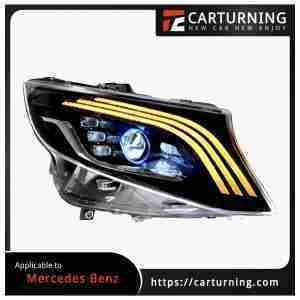 Benz V Class:Vito other Accessories Maybach Style Full LED Headlights 4