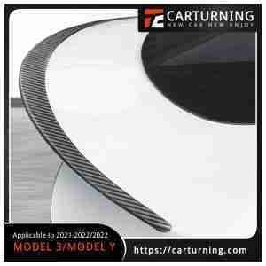 Tesla Model 3 body kit Original rear wing.006