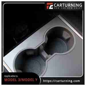 Tesla Model 3:Model Y Central water cup holder.006