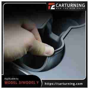 Tesla Model 3:Model Y Central water cup holder.007
