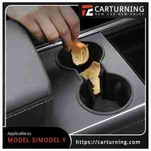 Tesla Model 3:Model Y Central water cup holder.008