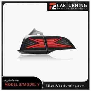 Tesla Model 3:Model Y Electronic appliances Blackened taillight starry sky style.003