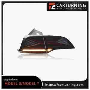 Tesla Model 3:Model Y Electronic appliances Blackened taillight starry sky style.004