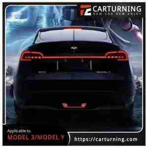 Tesla Model 3:Model Y Electronic appliances Lightsaber pierced through taillight.003