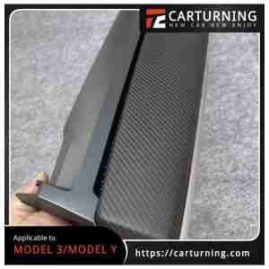 Tesla Model 3:Model Y Interiors Real carbon fiber version.008