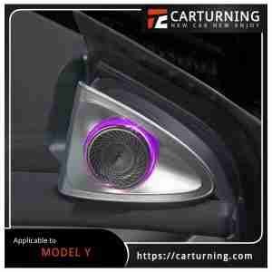 Tesla Model Y Ambient light:wall light 4D rotating tweeter.004