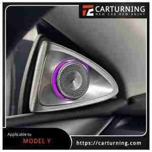 Tesla Model Y Ambient light:wall light 4D rotating tweeter.005
