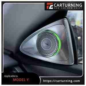 Tesla Model Y Ambient light:wall light 4D rotating tweeter.008