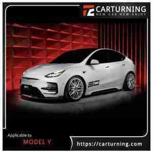 Tesla Model Y Body Kit SD front and rear surround kit.002