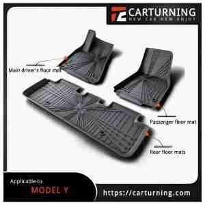 Tesla Model Y Pedal TPE foot pads.002